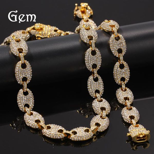 pendant necklaces jewelry full diamond pig nose alloy necklace bracelet set hiphop personality trend men's, Silver
pendant necklaces jewelry full diamond pig nose alloy necklace bracelet set hiphop personality trend men's, Silver