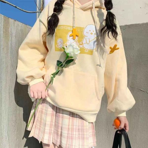 women's hoodies & sweatshirts hoodie harajuku funny women ullzang cute chick print korean style autumn winter kawaii sweatshirt 90s hoo, Black
women's hoodies & sweatshirts hoodie harajuku funny women ullzang cute chick print korean style autumn winter kawaii sweatshirt 90s hoo, Black