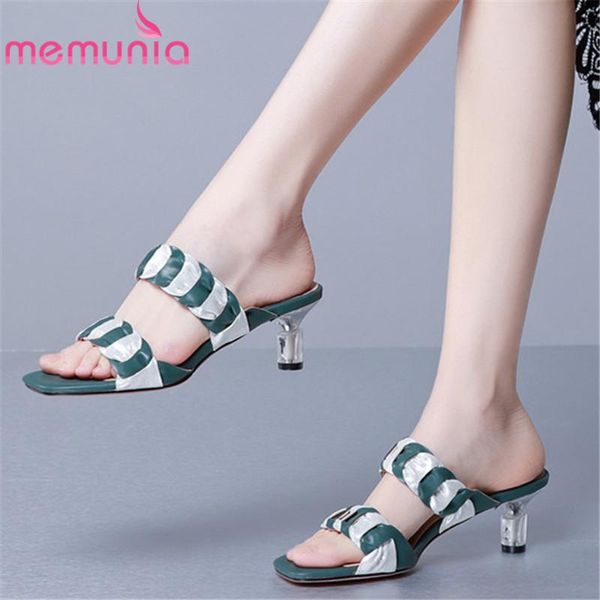 big size 33-43 est genuine leather shoes women sandals mixed colors thin high heel elegant party woman, Black
big size 33-43 est genuine leather shoes women sandals mixed colors thin high heel elegant party woman, Black