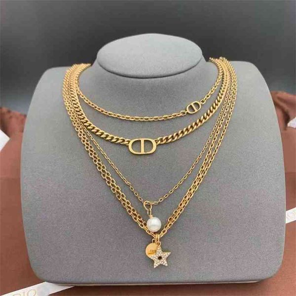 70% off outlet online family 2021 new pearl star multi layer necklace star same korean style necklace, Black
70% off outlet online family 2021 new pearl star multi layer necklace star same korean style necklace, Black