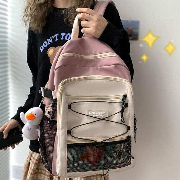 women travel student backpack college harajuku female nylon school bag cool laplady fashion girl mesh book cute
women travel student backpack college harajuku female nylon school bag cool laplady fashion girl mesh book cute