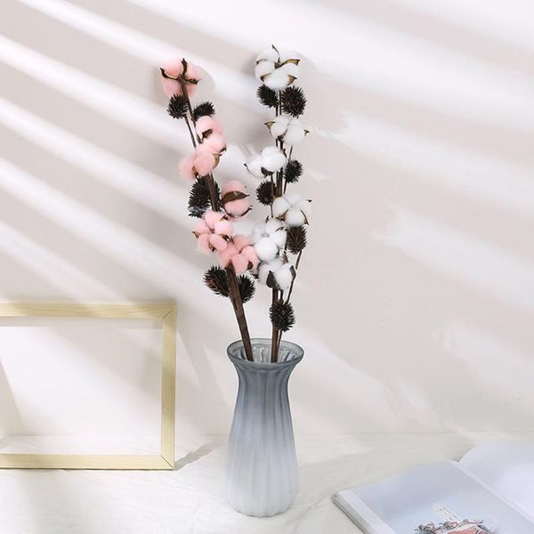 decorative flowers & wreaths 6 flower heads 7 fruit naturally dried cotton artificial floral branch for home wedding christmas decoration fa
decorative flowers & wreaths 6 flower heads 7 fruit naturally dried cotton artificial floral branch for home wedding christmas decoration fa