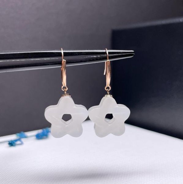dangle & chandelier shilovem 18k yellow gold real natural white jasper drop earrings fine jewelry women wedding gift 13mm myme13136668hby, Silver
dangle & chandelier shilovem 18k yellow gold real natural white jasper drop earrings fine jewelry women wedding gift 13mm myme13136668hby, Silver