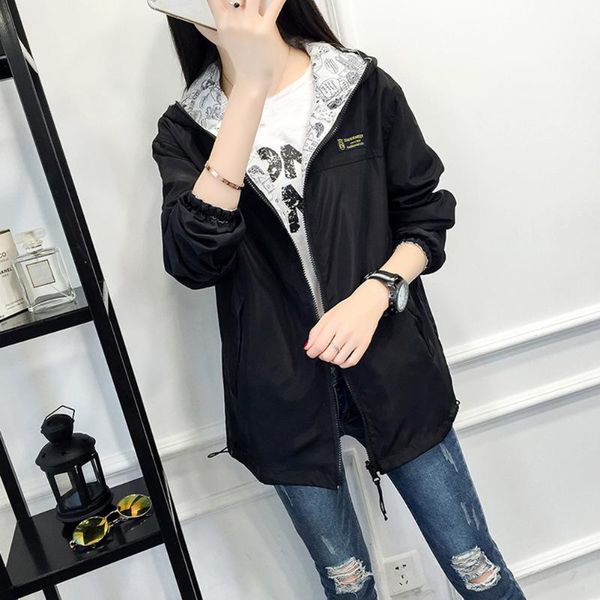 women's hoodies & sweatshirts spring autumn fashion women bomber jacket pocket zipper reversible hoodie loose garment plus size windbre, Black
women's hoodies & sweatshirts spring autumn fashion women bomber jacket pocket zipper reversible hoodie loose garment plus size windbre, Black