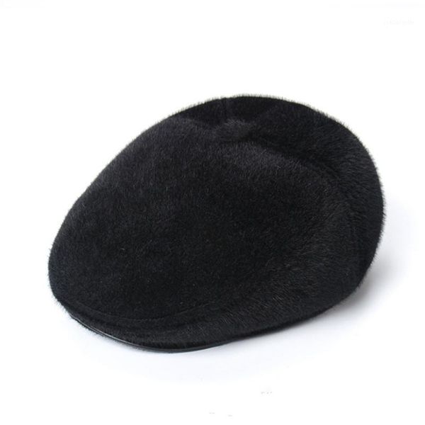 berets men's earmuffs caps cotton hat winter plus velvet thick warm for men vintage flat cap, Blue;gray
berets men's earmuffs caps cotton hat winter plus velvet thick warm for men vintage flat cap, Blue;gray