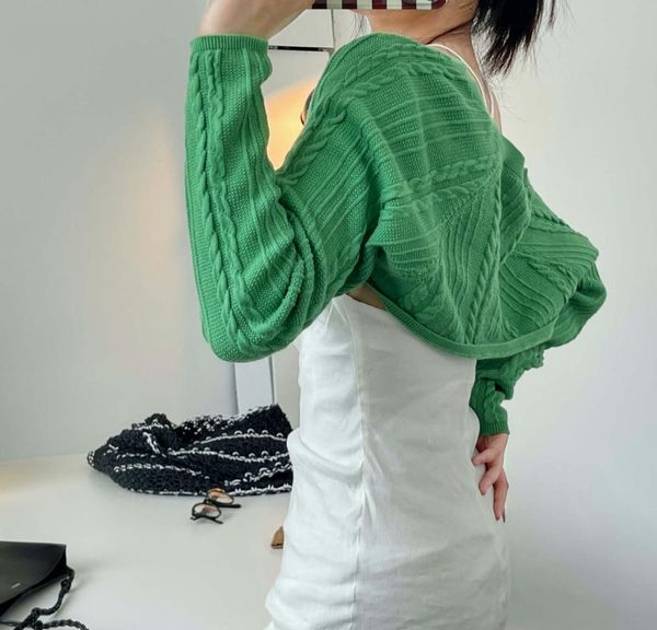 women's knits & tees cotton cropped shrug cardigans cable knit women one piece sleeve green, black, White
women's knits & tees cotton cropped shrug cardigans cable knit women one piece sleeve green, black, White