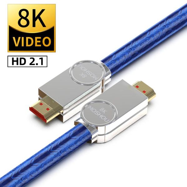 audio cables & connectors 8k -compatible 2.1 48gbps 8k@120hz 4k60@hz dynamic hdr 4:4:4 hdcp 2.2 3d for tv projector -ray vi
audio cables & connectors 8k -compatible 2.1 48gbps 8k@120hz 4k60@hz dynamic hdr 4:4:4 hdcp 2.2 3d for tv projector -ray vi