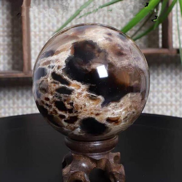 decorative objects & figurines natural crystal gray black stone opal sphere quartz ball point healing feng shui room decoration
decorative objects & figurines natural crystal gray black stone opal sphere quartz ball point healing feng shui room decoration