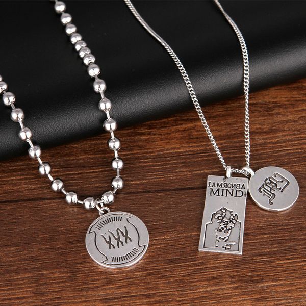design jewelry net red seal sail ff same necklace men's and women's fashion coin pendant sweater chain long decorative accessories, Silver
design jewelry net red seal sail ff same necklace men's and women's fashion coin pendant sweater chain long decorative accessories, Silver