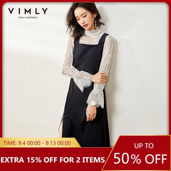 women's tracksuits vimly two piece set women office lady elegant lace blouse solid strap dress belt autumn clothes female outfits f0262, Gray
women's tracksuits vimly two piece set women office lady elegant lace blouse solid strap dress belt autumn clothes female outfits f0262, Gray