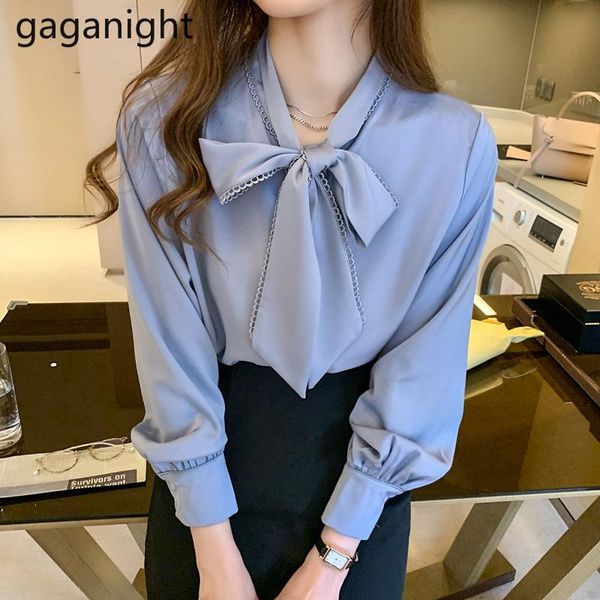 women's blouses & shirts gaganight elegant women chiffon ol shirt long sleeve chic spring autumn office lady bow collar lace up solid b, White
women's blouses & shirts gaganight elegant women chiffon ol shirt long sleeve chic spring autumn office lady bow collar lace up solid b, White
