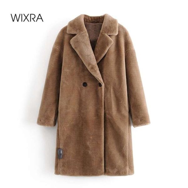 wixra womens coat ladies faux mink fur outwear long jacket loose street style warm overcoat autumn winter 210928, Black
wixra womens coat ladies faux mink fur outwear long jacket loose street style warm overcoat autumn winter 210928, Black