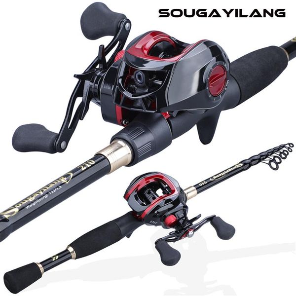 sougayilang portable travel fishing combo 1.8-2.4m casting rod and 17+1bb 7.2:1 gear ratio reel boat rods
sougayilang portable travel fishing combo 1.8-2.4m casting rod and 17+1bb 7.2:1 gear ratio reel boat rods