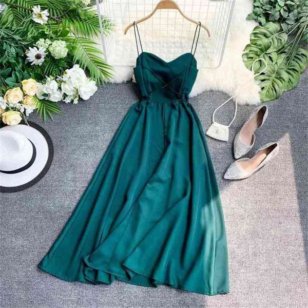 women summer elegant long robe bodycon v neck spaghetti strap party dresses womens vintage black backless dress 210525, Black;gray
women summer elegant long robe bodycon v neck spaghetti strap party dresses womens vintage black backless dress 210525, Black;gray