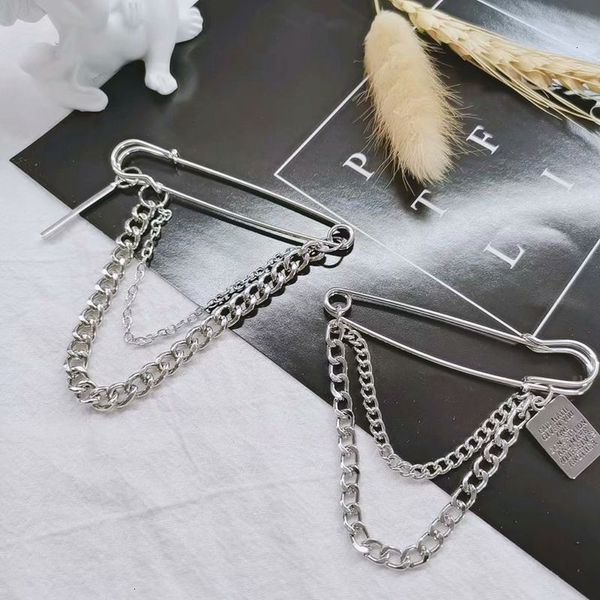 70%off new simple fashion suit brooch long chain tassel pendant, Gray
70%off new simple fashion suit brooch long chain tassel pendant, Gray