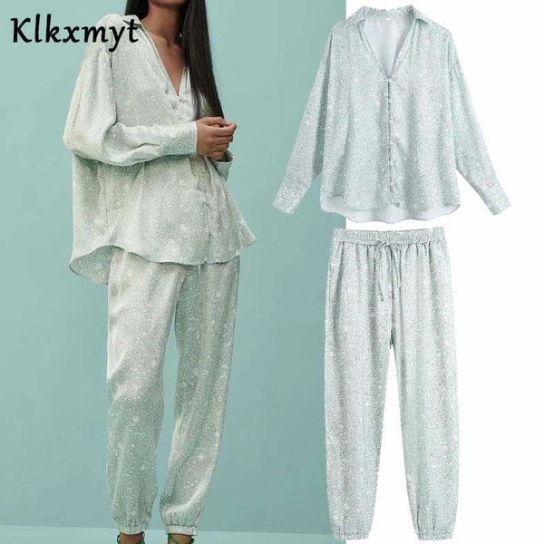 klkxmyt za 2 piece sets women floral print casual high waisted jogging pants set woman button-up loose shirt female outfit 210527, White
klkxmyt za 2 piece sets women floral print casual high waisted jogging pants set woman button-up loose shirt female outfit 210527, White