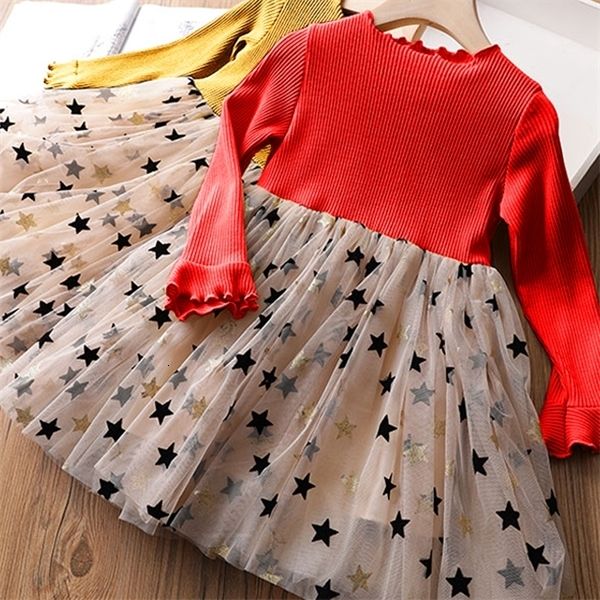 girl's autumn winter dress girl cotton star ball gown kids clothing 3-8 years birthday children clothes long sleeve dresses for girls c, Red;yellow
girl's autumn winter dress girl cotton star ball gown kids clothing 3-8 years birthday children clothes long sleeve dresses for girls c, Red;yellow