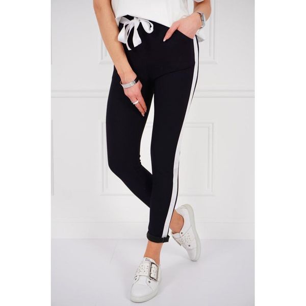 women's pants & capris contrast panel side ankle length 2021 summer high waist casual fitness women black sporting striped sj2383v, Black;white
women's pants & capris contrast panel side ankle length 2021 summer high waist casual fitness women black sporting striped sj2383v, Black;white