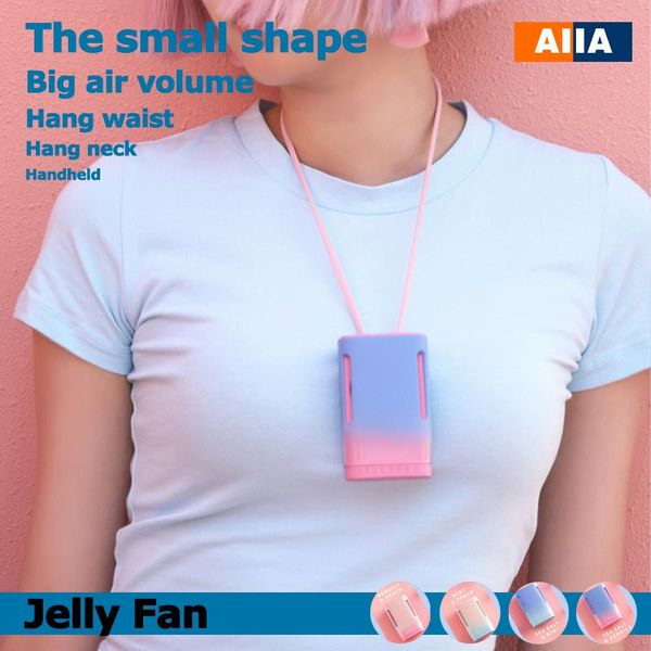 electric fans jelly fan portable handheld hang neck waist three in one mini gear adjustment 1100mah 7.5h endurance
electric fans jelly fan portable handheld hang neck waist three in one mini gear adjustment 1100mah 7.5h endurance