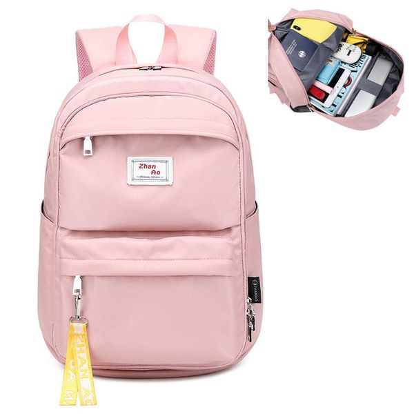outdoor bags double shoulder backpack for female high school students schoolbag campus leisure travel bag 2021
outdoor bags double shoulder backpack for female high school students schoolbag campus leisure travel bag 2021