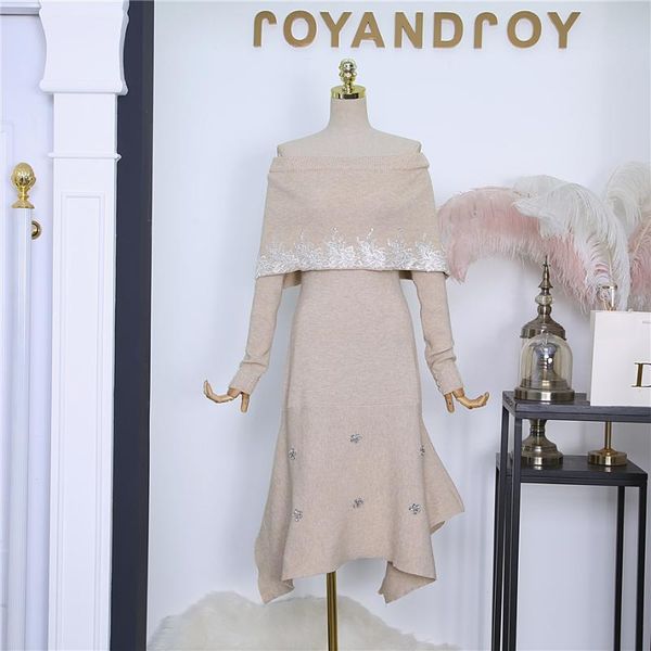 casual dresses 2021 shoulder long sleeve three-dimensional flower stretch high waist nail drill knitted dress women 1019, Black;gray
casual dresses 2021 shoulder long sleeve three-dimensional flower stretch high waist nail drill knitted dress women 1019, Black;gray
