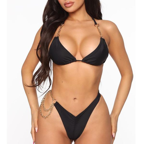 one-piece suits push up swimsuit female metal chain bikini set 2021 triangle swimwear women white black bathing suit halter bather
one-piece suits push up swimsuit female metal chain bikini set 2021 triangle swimwear women white black bathing suit halter bather