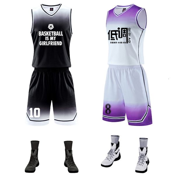 tracksuit sport suit basketball men's competition vest children's training student trend jersey women, Gray
tracksuit sport suit basketball men's competition vest children's training student trend jersey women, Gray