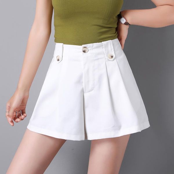 women's shorts women plus size 2021 summer korean style high waist casual bottoms soft comfortable short femme loose moda szorty s-5xl, White;black
women's shorts women plus size 2021 summer korean style high waist casual bottoms soft comfortable short femme loose moda szorty s-5xl, White;black