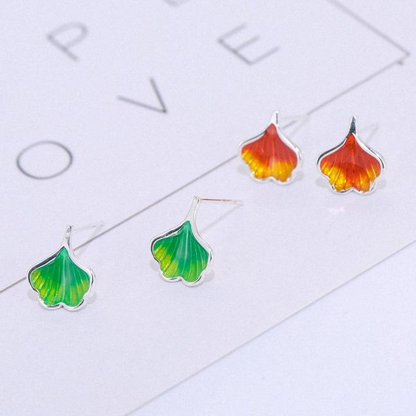 stud reeti 925 sterling silver ginkgo biloba earrings for women trend personality lady fashion jewelry, Golden;silver
stud reeti 925 sterling silver ginkgo biloba earrings for women trend personality lady fashion jewelry, Golden;silver