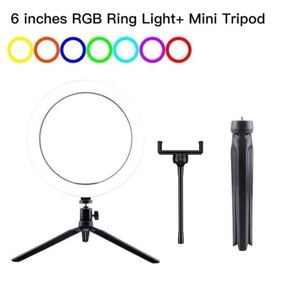 ring light selfie fill 6in dimmable studio camera video rgb lamp with tripod and mount head flash heads
ring light selfie fill 6in dimmable studio camera video rgb lamp with tripod and mount head flash heads