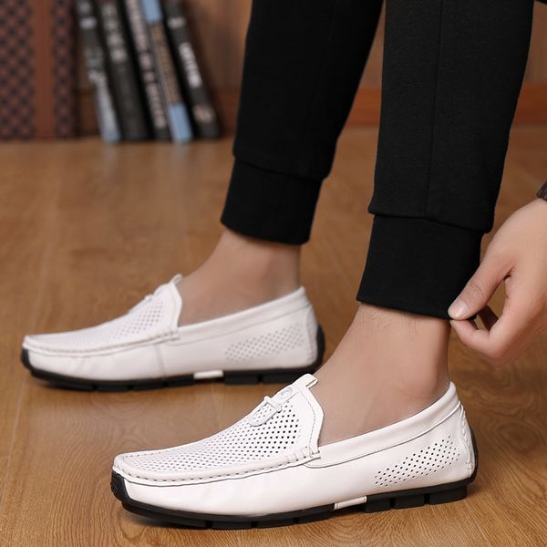 dress shoes mens loafers moccasins breathable slip on driving genuine leather men casual luxury summer flats shoes outdoor xuns, Black
dress shoes mens loafers moccasins breathable slip on driving genuine leather men casual luxury summer flats shoes outdoor xuns, Black