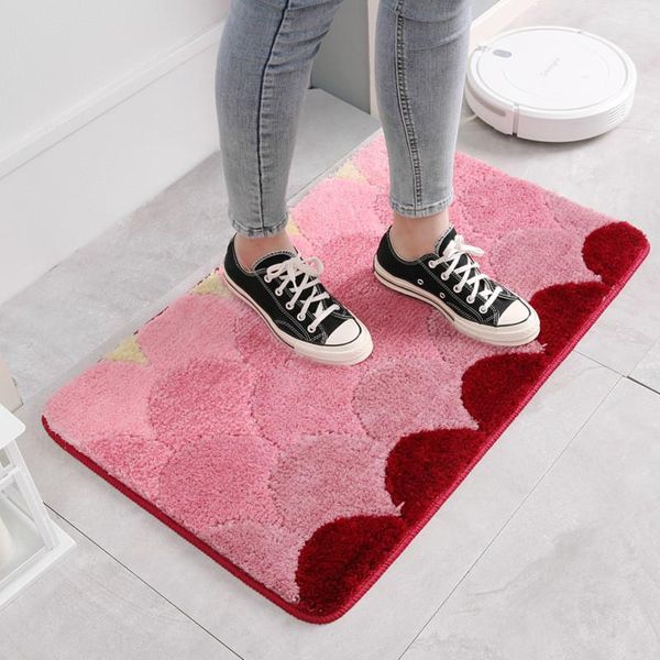 fashion flocking home door grid slip mat house hold bathroom comfortable bath paddoor absorbent mats
fashion flocking home door grid slip mat house hold bathroom comfortable bath paddoor absorbent mats