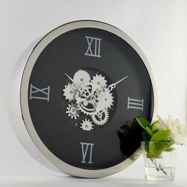 wall clocks large metal luxury clock living room gear home decor creative silent clcoks duvar saati gift
wall clocks large metal luxury clock living room gear home decor creative silent clcoks duvar saati gift
