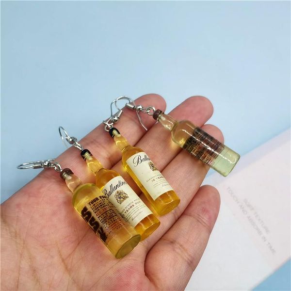 dangle & chandelier 1pair european drinking bottle drop earrings for women girl trendy foreign liquors earings jewelry christmas gift ec473, Silver
dangle & chandelier 1pair european drinking bottle drop earrings for women girl trendy foreign liquors earings jewelry christmas gift ec473, Silver