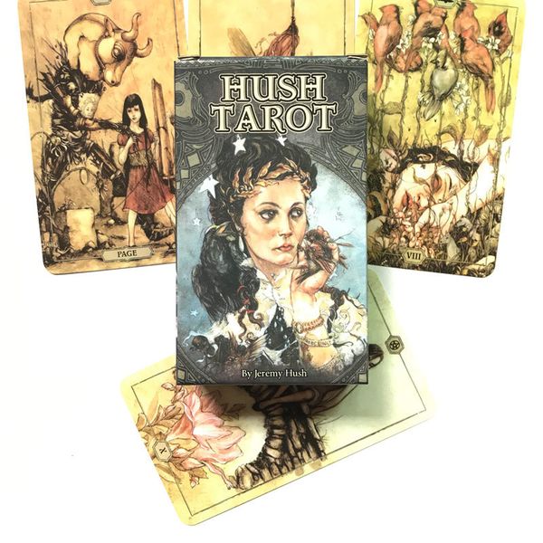 78card hush tarot deck oracles card for fate divination board game and a variety of options games individual
78card hush tarot deck oracles card for fate divination board game and a variety of options games individual