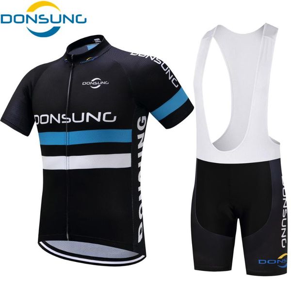 racing sets donsung short sleeve cycling set pro sport bicycle wear mtb clothes breathable jersey maillot ropa ciclismo, Black;blue
racing sets donsung short sleeve cycling set pro sport bicycle wear mtb clothes breathable jersey maillot ropa ciclismo, Black;blue