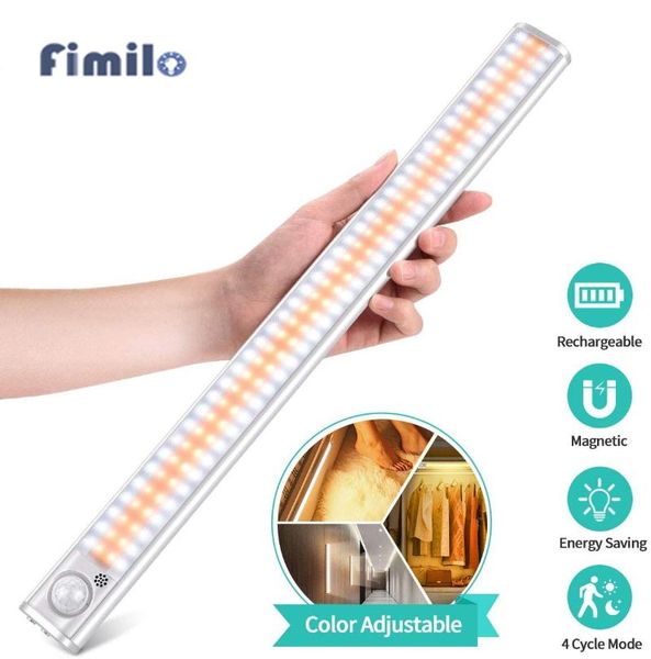 80/120/160 led closet light usb rechargeable under cabinet lightening stick-on motion sensor wardrobe with magnetic strip
80/120/160 led closet light usb rechargeable under cabinet lightening stick-on motion sensor wardrobe with magnetic strip