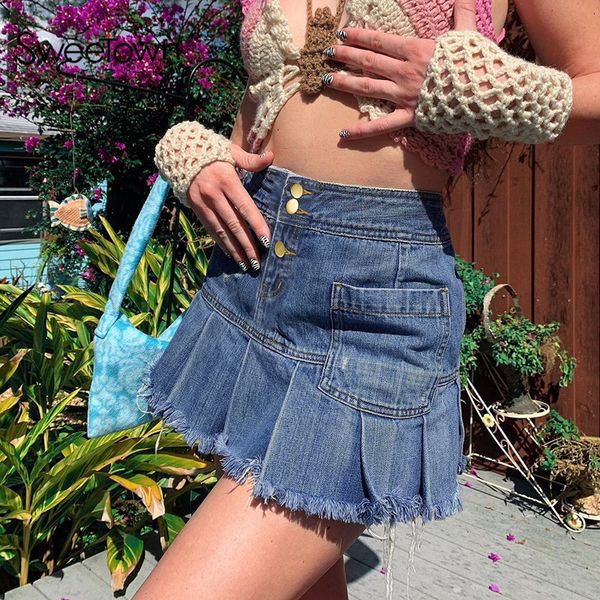 y2k denim mini skirts womens preppy style 2000s aesthetic e girl kawaii clothes low waist vintage button pleated skirt, Black;white 
y2k denim mini skirts womens preppy style 2000s aesthetic e girl kawaii clothes low waist vintage button pleated skirt, Black;white
