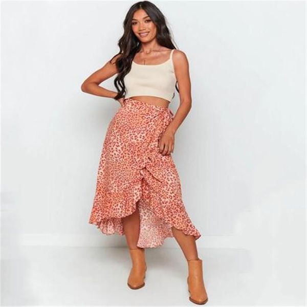 skirts boho summer women vintage leopard print lace-up waist skirt female wrap bandage long asymmetrical, Black
skirts boho summer women vintage leopard print lace-up waist skirt female wrap bandage long asymmetrical, Black