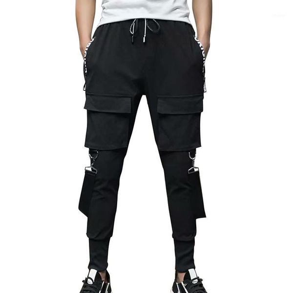 men's personality casual breathable harem cropped pants soft comfortable with ribbon for spring -b5, Black
men's personality casual breathable harem cropped pants soft comfortable with ribbon for spring -b5, Black