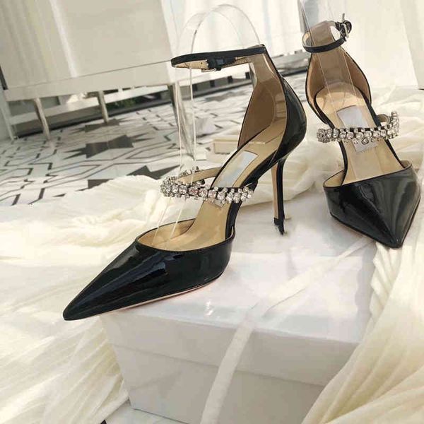 dress shoes fashion luxury designer sandals women's summer banquet dress shoes high-heeled pumps pointed toe sling back women, Black
dress shoes fashion luxury designer sandals women's summer banquet dress shoes high-heeled pumps pointed toe sling back women, Black