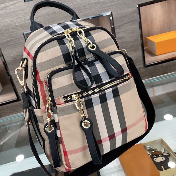 women backpack shoulder bags handbag classic stripe canvas plaid zipper patchwork color artwork, Red;black
women backpack shoulder bags handbag classic stripe canvas plaid zipper patchwork color artwork, Red;black