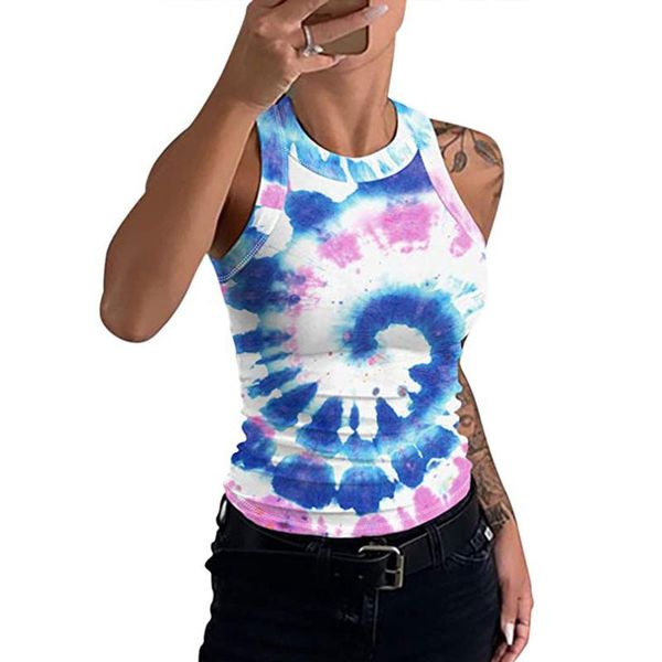 tie-dye tight sleeveless leopard vest women's o-neck pullover casual cool streetwear graphic camisole corset ropa mujer tanks & cam, White
tie-dye tight sleeveless leopard vest women's o-neck pullover casual cool streetwear graphic camisole corset ropa mujer tanks & cam, White