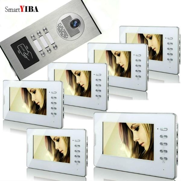 smartyiba apartment wired video door phone intercom system 7inch lcd color monitor and infrared night vision rfid access unlock phones
smartyiba apartment wired video door phone intercom system 7inch lcd color monitor and infrared night vision rfid access unlock phones