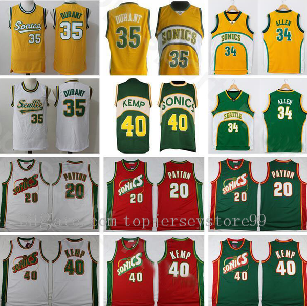new stitched men basketball shawn kemp jersey gary payton kevin durant ray allen stitched green yellow white red home away, Black;red
new stitched men basketball shawn kemp jersey gary payton kevin durant ray allen stitched green yellow white red home away, Black;red