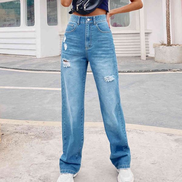jeans blue ripped denim trousers women 2021 high waist straight leg with pockets button ladies washed vintage bleached hole jeans uxev
jeans blue ripped denim trousers women 2021 high waist straight leg with pockets button ladies washed vintage bleached hole jeans uxev