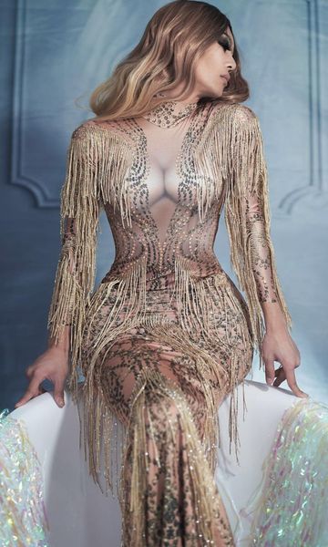 casual dresses gold rhinestones fringes dress singer evening performance tassel long stage wear prom birthday celebrate party outfit, Black;gray
casual dresses gold rhinestones fringes dress singer evening performance tassel long stage wear prom birthday celebrate party outfit, Black;gray