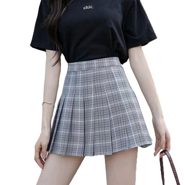 skirts xs-2xl summer women plaid skit 2021 fashion korean high waist pleated student mini skirt girl cute sweet dance for female, Black
skirts xs-2xl summer women plaid skit 2021 fashion korean high waist pleated student mini skirt girl cute sweet dance for female, Black