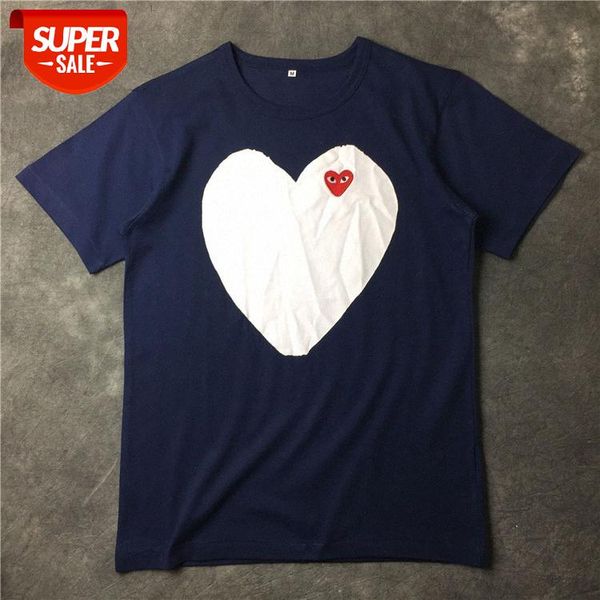 japanese brand love red heart embroidery big white short-sleeved men and women couple t-shirt #sv8o, White;black
japanese brand love red heart embroidery big white short-sleeved men and women couple t-shirt #sv8o, White;black