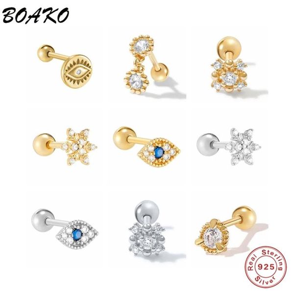 sterling silver gold evil eye small zircon stud earrings for women girls piercing flower jewelry pendientes, Golden;silver
sterling silver gold evil eye small zircon stud earrings for women girls piercing flower jewelry pendientes, Golden;silver